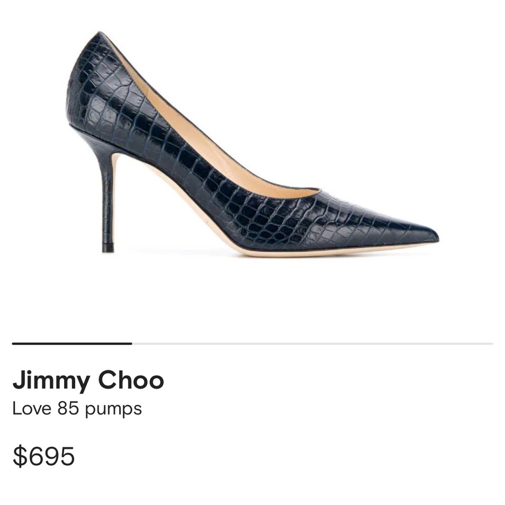 Jimmy Choo pump 38.5 US 8.5